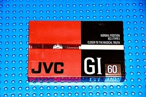 VICTOR/JVC GI 60 VS. III TYP I LEERES KASSETTENBAND (1) (VERSIEGELT) - Bild 1 von 3