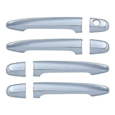 Maçanetas de porta cromadas para Toyota Highlander 2008-2012 - Imagem 1 de 2