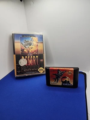 Lote de juegos militares Sega Genesis War Desert Strike: Return to the Gulf y MIG-29  Foto 1 de 4