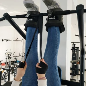 Pair Of Hanging Pull Up Boots Anti Gravity Inversion Hang Up Boots For Home SC - Picture 1 of 12