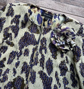St John Knits Boucle Jacket 12 - Picture 1 of 6