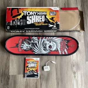 Nintendo Wii Tony Hawk Birdhouse Shred Board Wireless Controller & Game Full Set - Picture 1 of 6