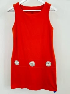 Out 2 Launch Golf Dress Divertente Comfort Made in USA Taglia 8 Arancione Vestito Donna - Foto 1 di 3