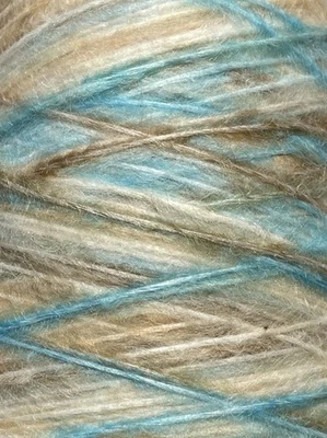 Job lot knitting crochet yarn wool cone Luxury MOHAIR Look Gradient DK 8440 - Image 1 of 4