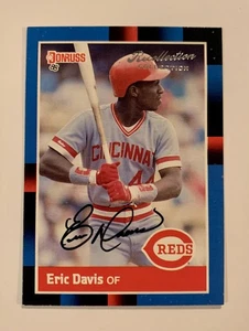 2004 Donruss Timelines Eric Davis AUTO /80 Recollection Collection 369 Reds 1988 - Picture 1 of 2