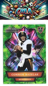 2021 Wild Card Alumination #AnBC-16 Connor Bazelak Green Crystals Holo-Lux #/125 - Picture 1 of 2