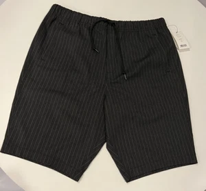 DKNY stripped dress shorts dark grey size XL - Picture 1 of 6