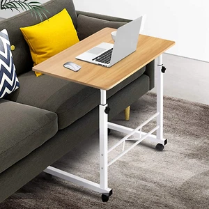 Laptop Table, Small Stand Desk Desktop Computer Standing Study Desks Bed Side Ta - Picture 1 of 9