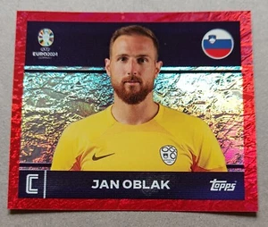 Jan Oblak Figur SWISS EDITION TOPPS UEFA EURO 2024 Sticker NEU NEUWERTIG - Bild 1 von 2
