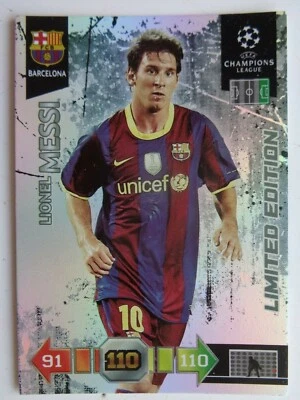 A Lionel Messi 2010-11 Panini Champions League Adrenalyn Edición Limitada Foto 1 de 2