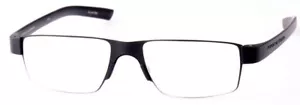 Porsche Design Ready made Reading Glasses P8813 A Black 52-17 - Men's - Picture 1 of 4
