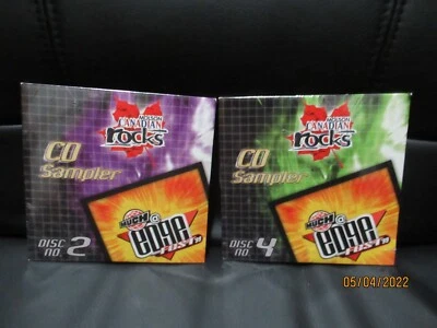 MOLSON CANADIAN ROCKS MUCH EDGE FEST '99 CD SAMPLER DISC NO. 2 AND DISC NO. 4 SS - Image 1 of 3