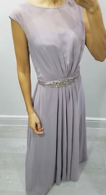 Coast lilac maxi bridesmaid dress occasionwear maxi dress size UK 6 - Image 1 of 4