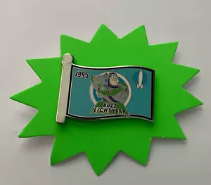 Disney Pin. Toy Story. Buzz Lightyear Flag. Limited Edition. Good Condition. - Picture 1 of 2