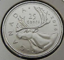 2014 Quarter 25¢ Twenty Five Cent '14 Canada-Canadian BU Coin UnCirculated RCM