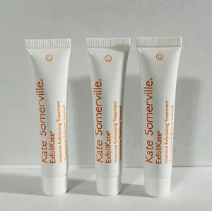 3 X Kate Somerville ExfoliKate Intensive Exfoliating Treatment 0.25oz/7.5ml - Picture 1 of 2