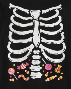 Camiseta The Childrens Place Mom Skeleton Halloween Brilla en la Oscuridad Mujer XXL - Imagen 1 de 7
