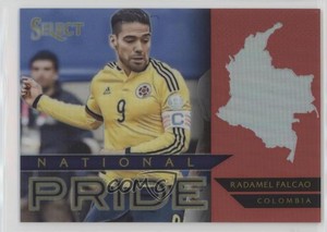 2015-16 Panini Select National Pride Red Prizm /199 Radamel Falcao #12