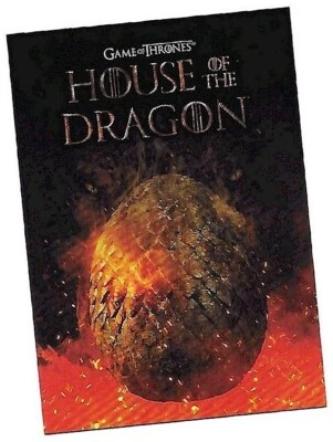 House Of The Dragon 1ª Temporada (Uma) - Cartão Promocional P1 - Lançamento Geral - 2024 - Imagem 1 de 3