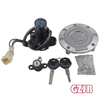 Juego de interruptores de encendido bloqueo de tapa de gas para YAMAHA MT09 FZ09 MT07 FZ1 R1 R6 FJR1300 Foto 1 de 4