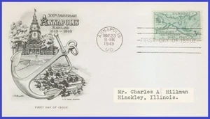 USA4 # 984 ADDR ARTMASTER FDC Annapolis 300 años - Imagen 1 de 1