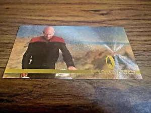 Star Trek Generations Legends Meet S2 Skybox SPECTRA ETCHED FOIL Card Picard USA - Picture 1 of 2