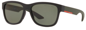 Prada Sport Herren Sonnenbrille PS03QS 1BO-5X1 57mm Lifestyle Polarisiert H