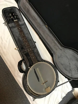 GOLD TONE BB-400+ 4-string electric Banjo BASS guitar NEW w/ GT HARD CASE - Image 1 of 4