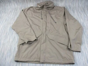 Rohan Jacket Mens UK Large Cloud Cover Brown Barricade Waterproof Hiking Hood - Picture 1 of 16