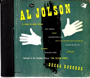 Al Jolson 4 album/8 song set- 78 rpm "Songs He Made Famous" - Picture 1 of 16