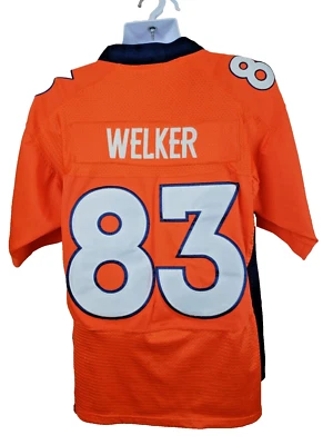 Camiseta deportiva naranja Nike de los Denver Broncos Wes Welker #83 para hombre talla grande/40  Foto 1 de 4