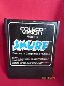 Smurf Colecovision 1982 Loose cartridge - Picture 1 of 6