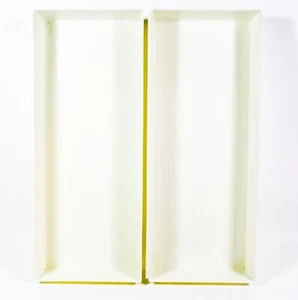 2 Rubbermaid White 15"x6"x2" interlock Drawer Organizer - Picture 1 of 3