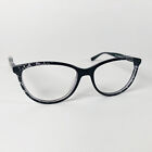 INTERNATIONAL eyeglasses BLACK LACE CATS EYE glasses frame MOD: EPISODE 233 C1
