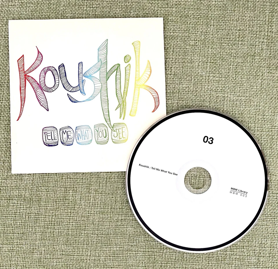 Koushik         ** PROMO CD **      Tell Me What You See Foto 1 de 1