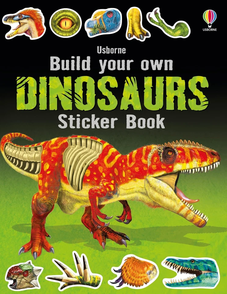 Build Your Own Dinosaurs Sticker Book - paperback Tudhope, Simon|Tempesta, F... Foto 1 de 1
