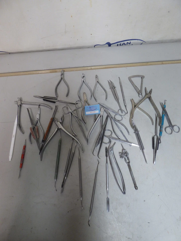 Varios restos de pinzas pinzas pinzas telescópicas tijeras de círculo pulsado... - Imagen 1 de 1