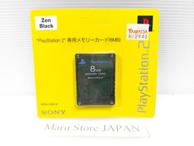 PS2 PlayStation 2 Official OEM Sony 8MB Memory Card - SEALED NIB
