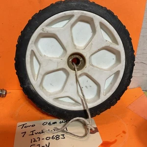 Toro 7 Inch Wheel Asm 127-0683 Genuine Original OEM Used F3-4 - Picture 1 of 4