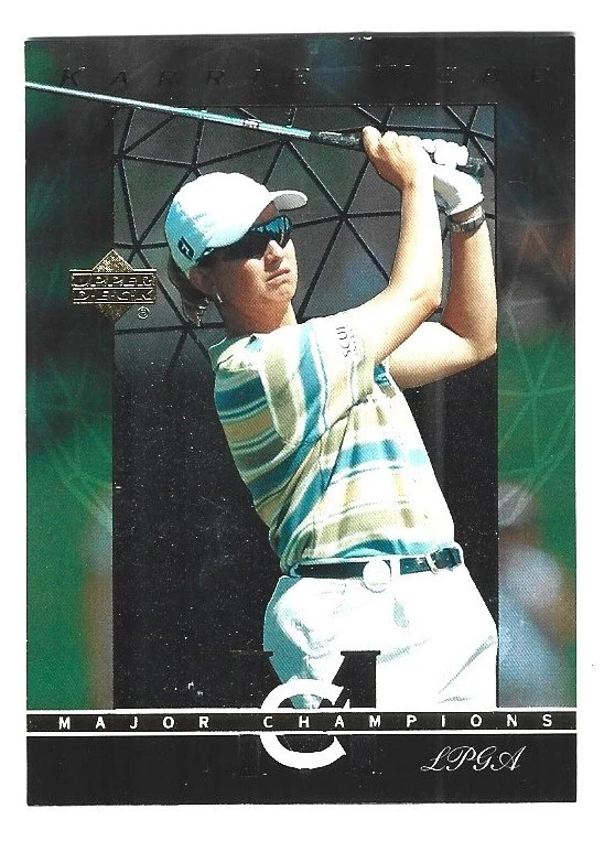 Inserto Karrie Webb 2003 Upper Deck Golf Major Champions #MC-38 casi nuevo Foto 1 de 1