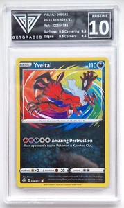 Yveltal 046/072 Amazing Rare Shining Fates 2021 Graded Slab - Grade 10 Pristine - Picture 1 of 2
