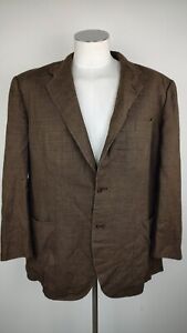 Burberry Men's Jacket Silk/Linen Size 54 Jacket Man Silk/Linen Casual Vintage