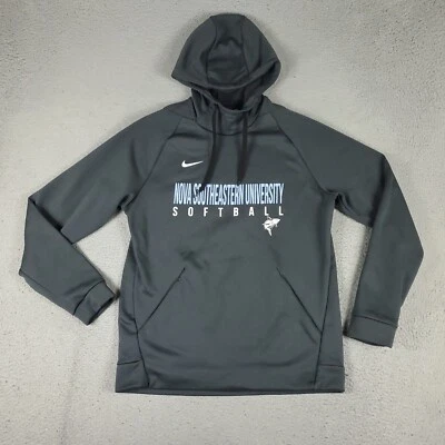 Nike NSU Sharks Suéter Mujer Gris Medio Softbol Pullover Sudadera con Capucha Sudadera Foto 1 de 4