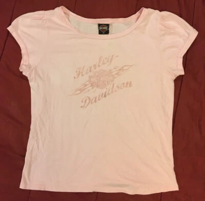 Розовая футболка Harley Davidson размер XXL Antelope Valley Lancaster Калифорния сделано в США - Изображение 1 из 4