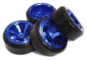 Juego completo de ruedas y neumáticos de 6 radios (4) para Drift Racing (O.D. = 62 mm) - Imagen 1 de 1
