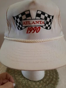 NASCAR cap Hat Racing Vanguard designer edition. Atlanta 1990 vtg Fan Apparel - Picture 1 of 7