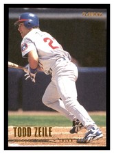 1996 Fleer #333 TODD ZEILE Chicago Cubs ~D9PP