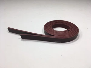 Lace Leather Saddle Strings - 1/2" x 24" - Burgundy Latigo - 1 Pair (F570) - Picture 1 of 1