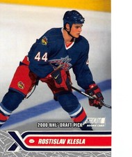 2000-01 Stadium Club #248 Rostislav Klesla RC