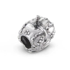 Schottische Krone Silber Andenken Perle Charm - Bild 1 von 1
